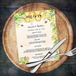 Casamento Menino Abelhas de mel florais