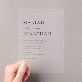 Casamento Minimalista Clássico Elegante