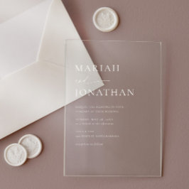 Casamento Minimalista Clássico Elegante