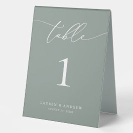 Casamento Minimalista de Sage Olive Green | Person