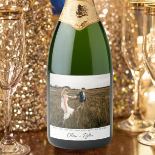 Casamento Minimalista Moderno Foto Personalizada