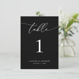 Casamento Minimalista Negro e Branco   Personaliza