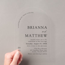 Casamento Minimalista Preto e Branco Arco Moderno