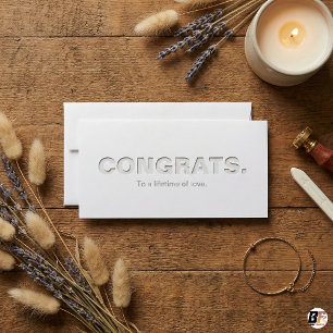 Casamento Minimalista Tipografia Moderna Compromis