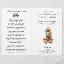 Casamento Missa Latina Católica Programa Sagrado C