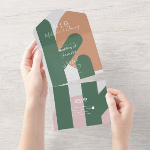 Casamento Moderno Cactus Sun Orgânico Script
