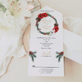 Casamento Moderno Clássico de Natal Simples Tudo E