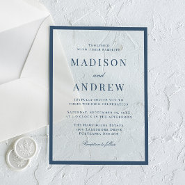 Casamento Moderno com Borda Naval
