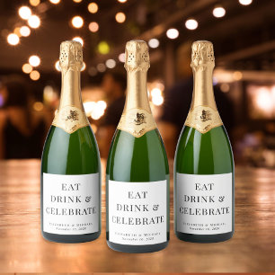 Casamento Moderno Comer Beber Celebrar