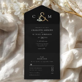 Casamento moderno e elegante de eucalipto