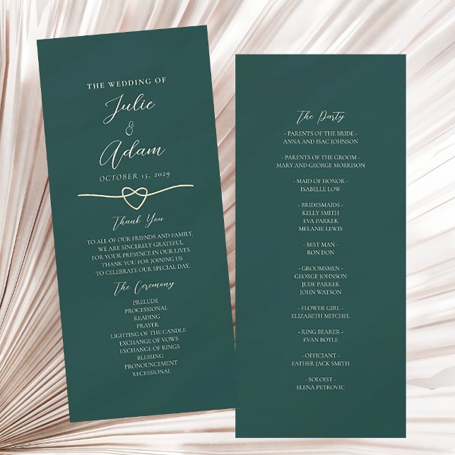 Casamento Moderno em Dourado e Verde Esmeralda (Criador carregado)