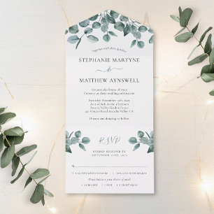 Casamento Moderno Eucalyptus Foliage