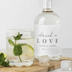 Casamento Moderno Minimalista "Bebado No Amor"