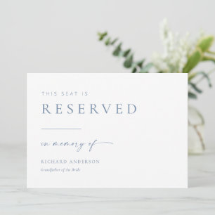 Casamento Moderno Reservado em Memória do Sinal