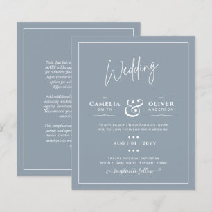 Casamento Monocromático Azul com Derrame de Orça