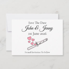 Casamento Musical Trombone Salve A Data