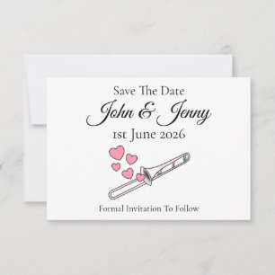 Casamento Musical Trombone Salve A Data