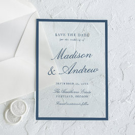 Casamento na Fronteira da Marinha Moderna Salve a