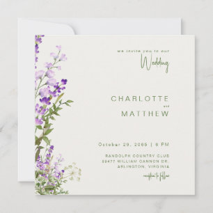 Casamento na Praça da Fotografia da Lavanda Verde