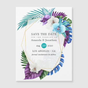 Casamento na Praia de Orquídeas Tropicais Salve a 
