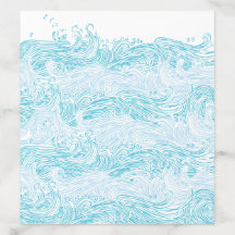 Casamento na Praia DIY Ondas do Oceano Azul Aqua