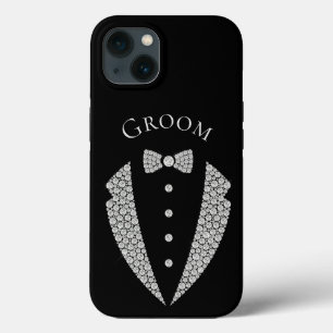 Casamento Negro da Tipografia Tuxedo Silver do Gro