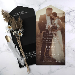 Casamento Negro de Foto Moderna