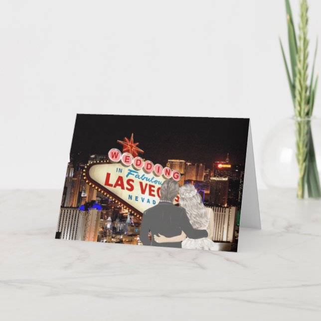 Casamento no Cartão de Las Vegas (Frente)