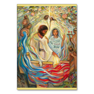 Casamento no Cartão de Oração Cana, John 2