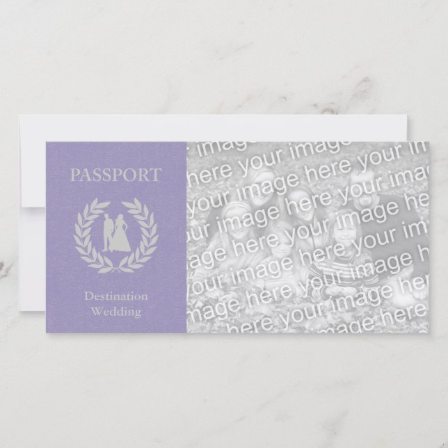 casamento no destino passaporte (Frente)
