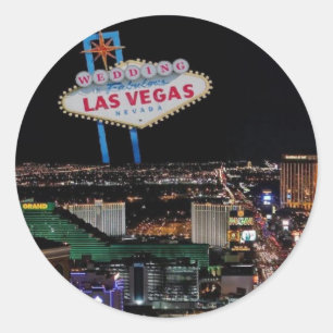 CASAMENTO NO Fabuloso adesivo de Las Vegas