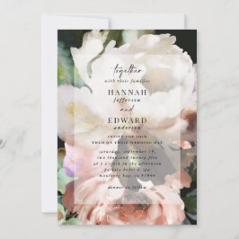 Casamento no inverno moderno de queda escura moder