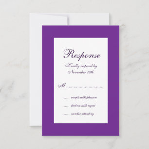 Casamento no inverno RSVP