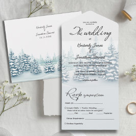 Casamento no inverno RSVP de Pinheiros Elegante