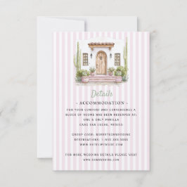 Casamento no México | Detalhes do Cartão de RSVP