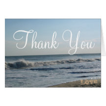 Casamento Obrigado Cartões de Vazio de areia de pr