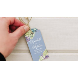 Casamento Obrigado Dando Etiquetas De Água Suculen