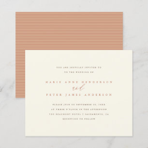 Casamento outono de Tipografia Minimalista Simples