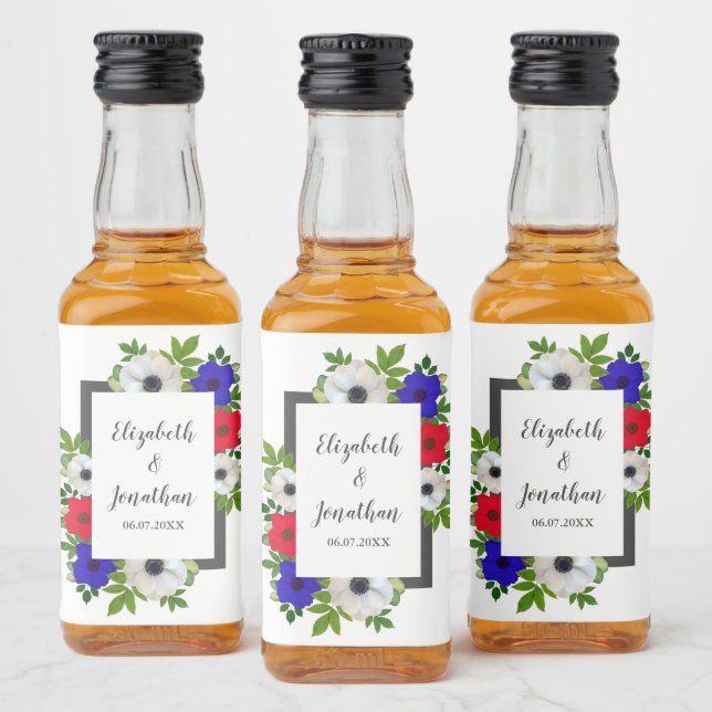 Casamento Patriótico de Panda Anemone (Garrafas)