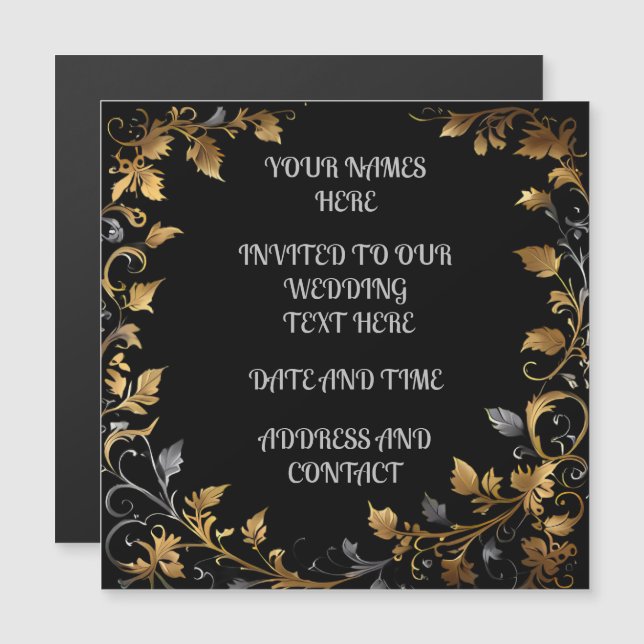 Casamento Personalizado (Frente/Verso)