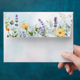 Casamento Personalizado com Aquarela de Flores Sil