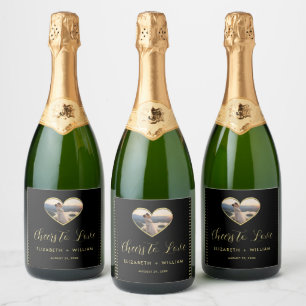 Casamento personalizado com bolinhas douradas e pr