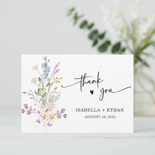 Casamento Personalizado de Boho de Flor Selvagem