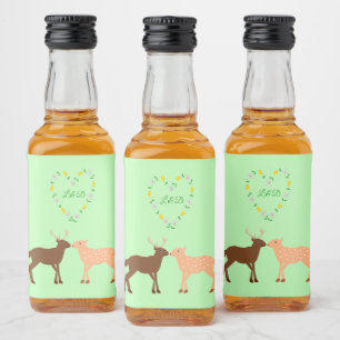 Casamento Personalizado de Deer Casal e Daisy Hear