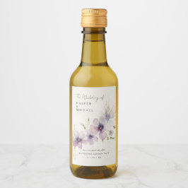 Casamento personalizado de flores do cosmos azuis