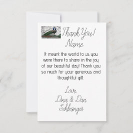 Casamento Personalizado Elegante - Cartões De Agra