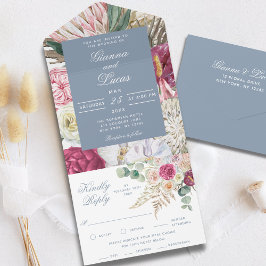 Casamento por País Floral Boho Boho