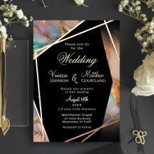 Casamento Quadro Geométrico Brilho Opala Moderna