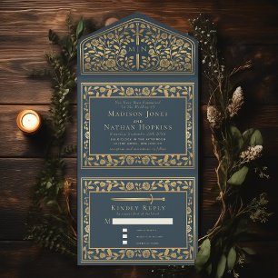 Casamento Real Medieval da cinza