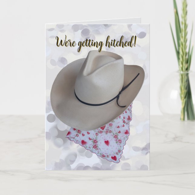 Casamento Recebendo convite casual para casamento  (Frente)